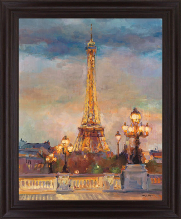 Parisian Lights - 28" x 34" Framed Wall Art