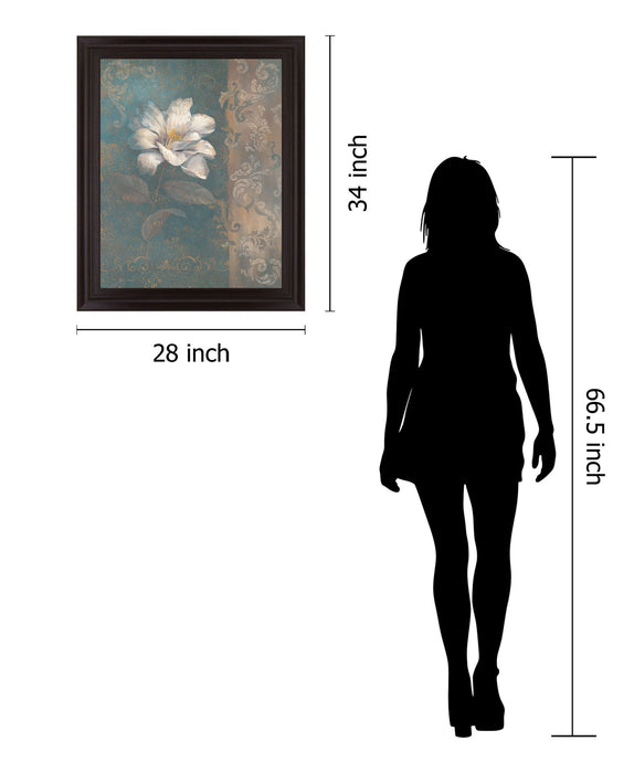 Opaline Majesty - 28" x 34" Framed Wall Art