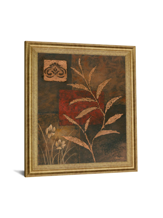 Bronzed Botanical - 28" x 34" Framed Wall Art