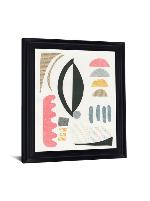 Retro Shapes Medley - 28" x 34" Framed Wall Art