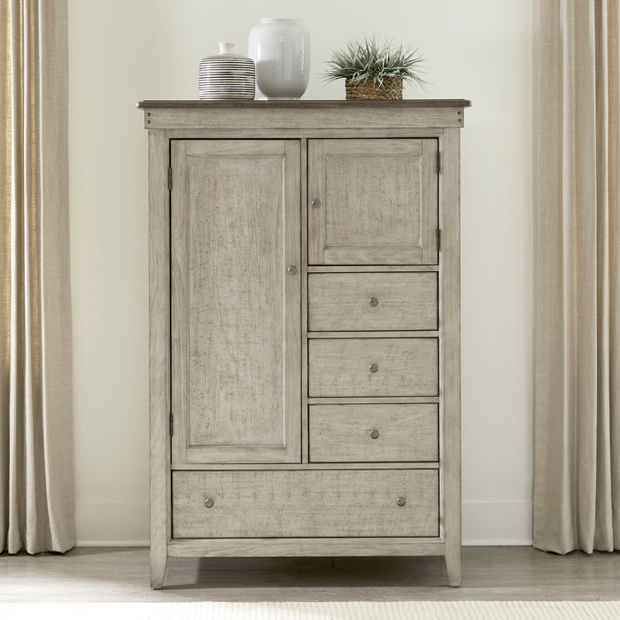 Ivy Hollow - Door Chest - Weathered Linen / Dusty Taupe