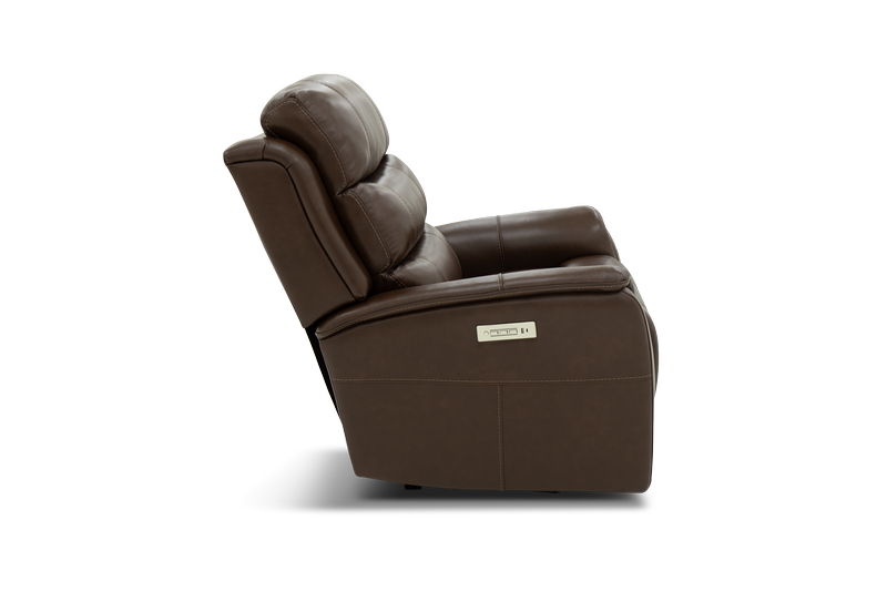 Mooresville - Triple Power Zero Gravity Recliner With Headrest & Lumbar System & Air Massage System - Coffee