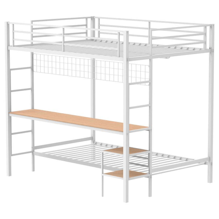 Campus - Metal Workstation Bunk Bed