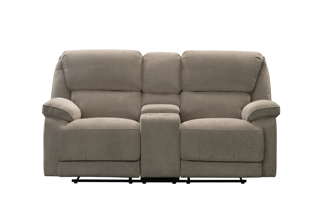 Hooper - Console Loveseat, Manual Recline