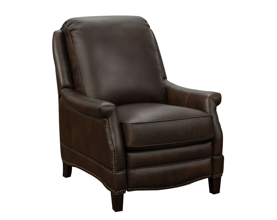 Ashebrooke - Push Thru The Arm Recliner - Walnut