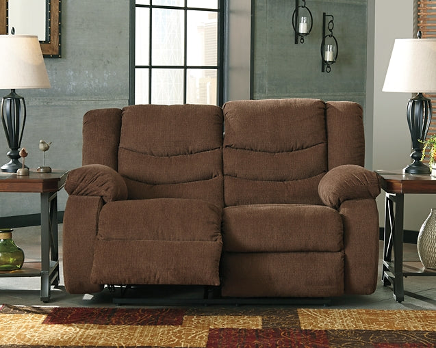 Tulen Reclining Loveseat — Great Furniture Mattress