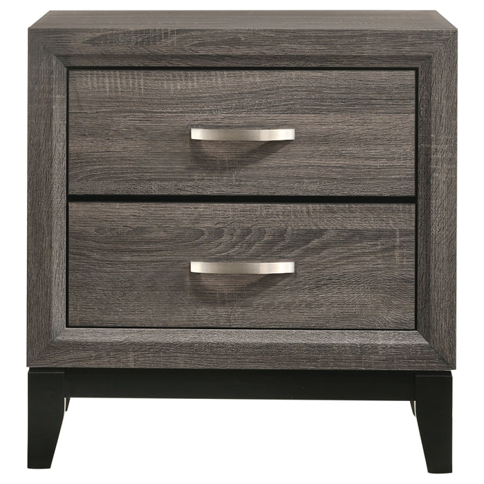 Watson Five-piece Eastern King Bedroom Set Grey Oak