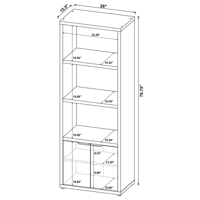 Tabby 3-piece 60-inch TV Entertainment Center Mango