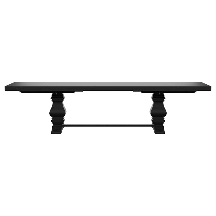 Florence 7-piece 126-inch Extension Dining Table Set Grey