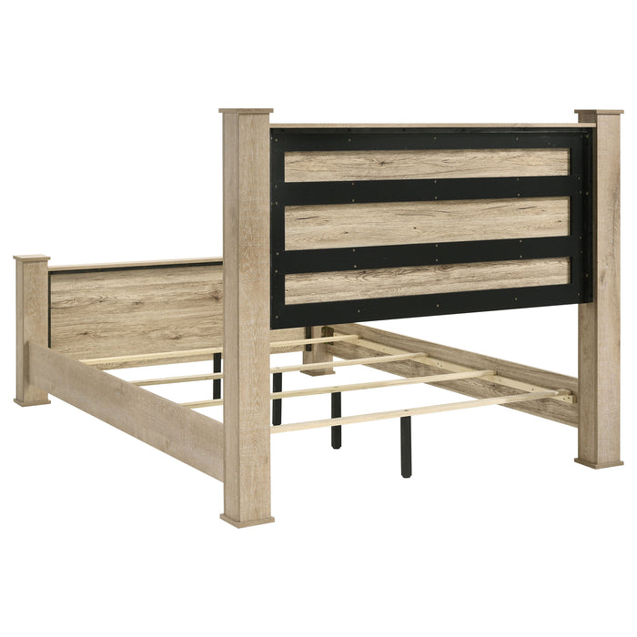 Oakglen 5-piece Queen Bedroom Set Weathered Oak
