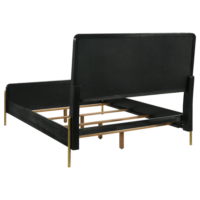 Arini 4-piece Queen Bedroom Set Cream and Black