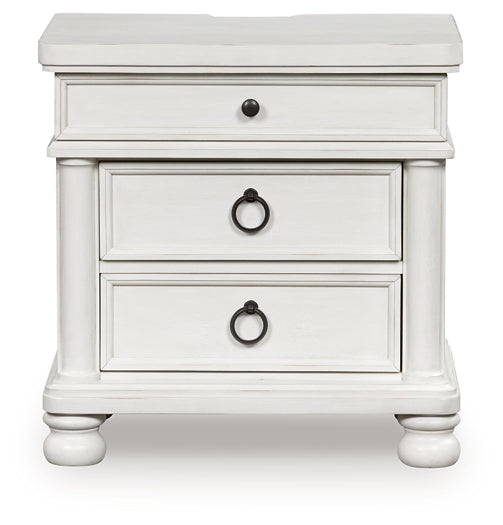 Rowlenstown Three Drawer Night Stand
