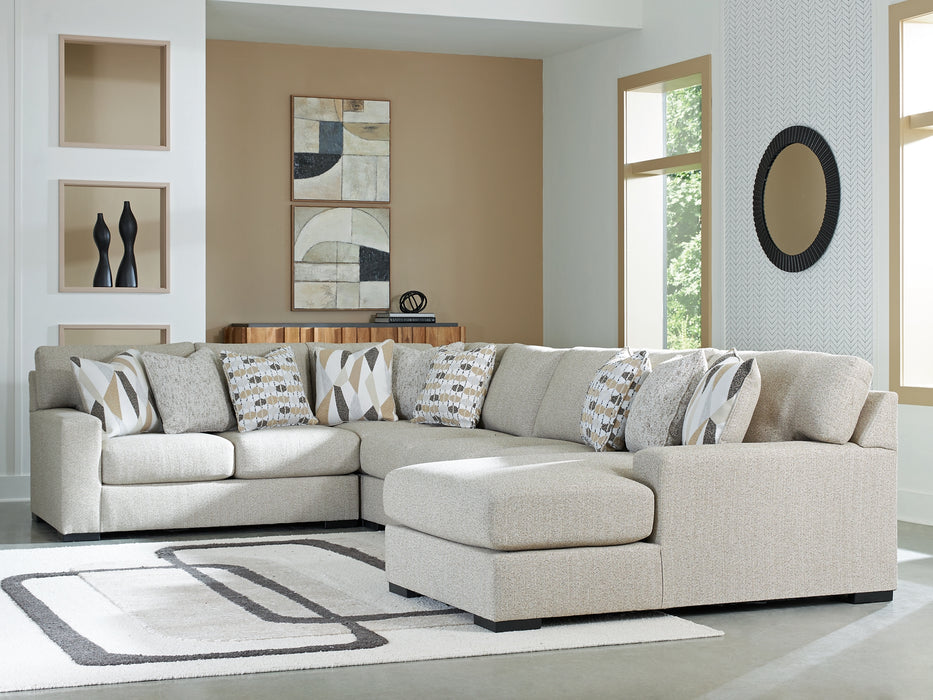 Laurelgrove 5-Piece Sectional with Chaise