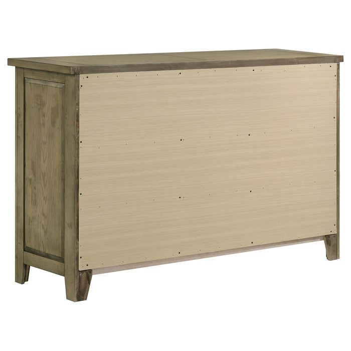 Hazlewood 4-piece Eastern King Bedroom Set Vineyard Oak