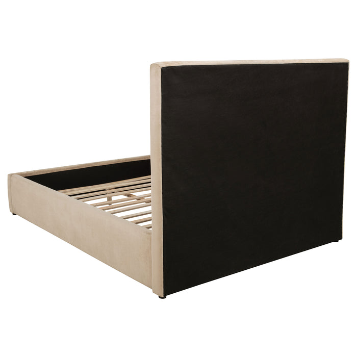Lawson 54-inch Upholstered Eastern King Platform Bed Saddle