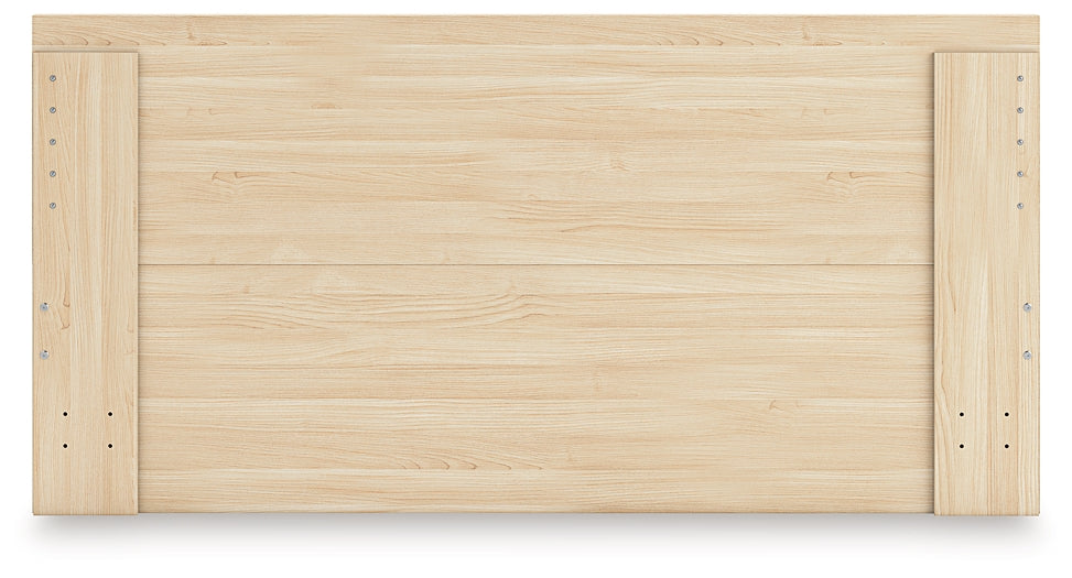 Onita King Panel Platform Bed with 1 Side Storage