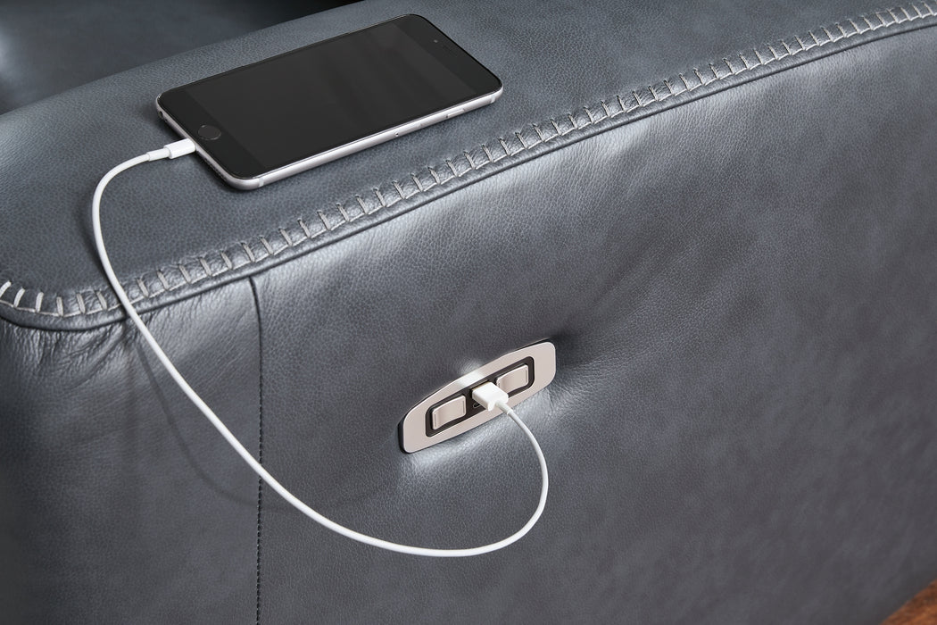 Next Move PWR REC Sofa with ADJ Headrest