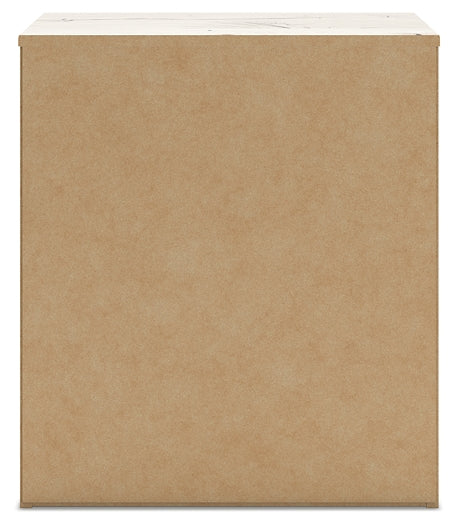 Lawroy King Panel Bed with Mirrored Dresser, Chest and Nightstand