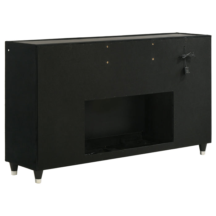 Lorient 5-piece Queen Bedroom Set Black