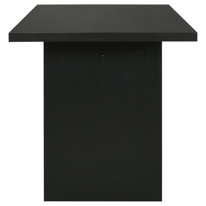 Decker 7-piece 70-inch Rectangular Counter Height Dining Set Cream and Black