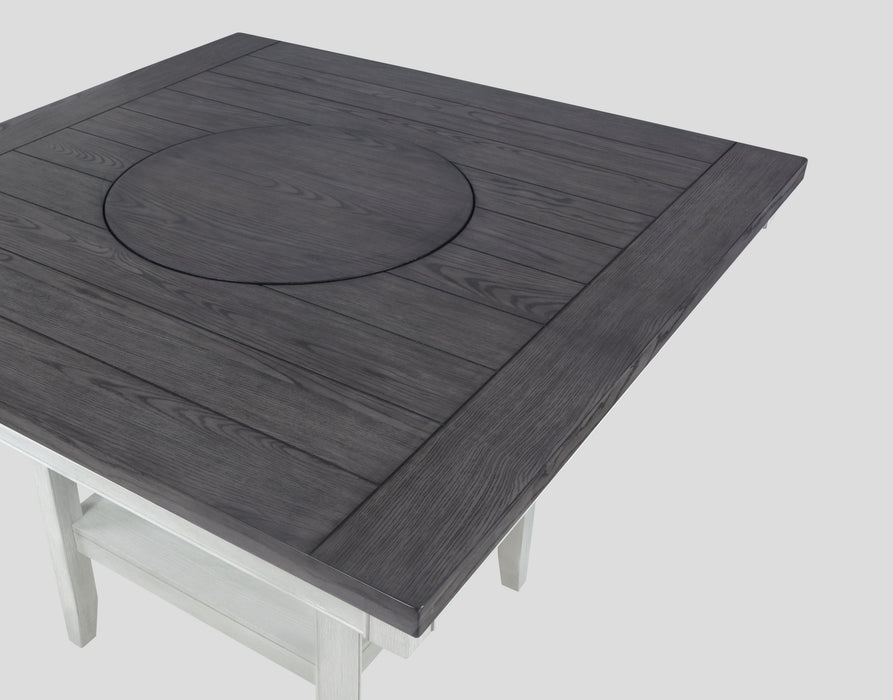 FULTON COUNTER HEIGHT TABLE CHALK GREY