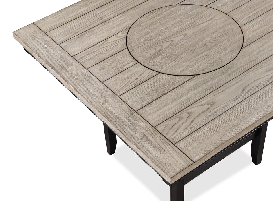FULTON COUNTER HEIGHT TABLE LIGHT GREY
