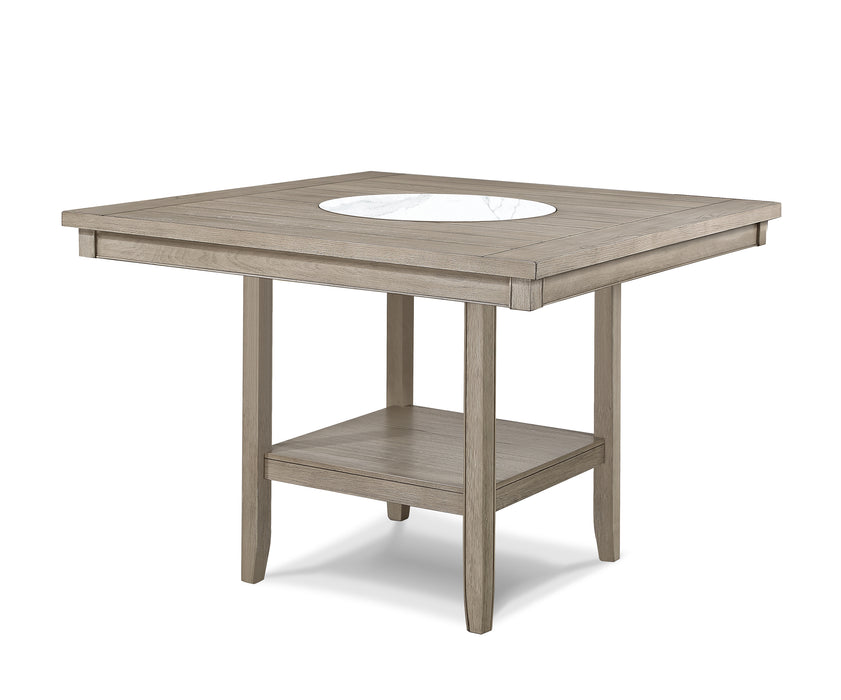 FULTON COUNTER HEIGHT TABLE WHITE OAK