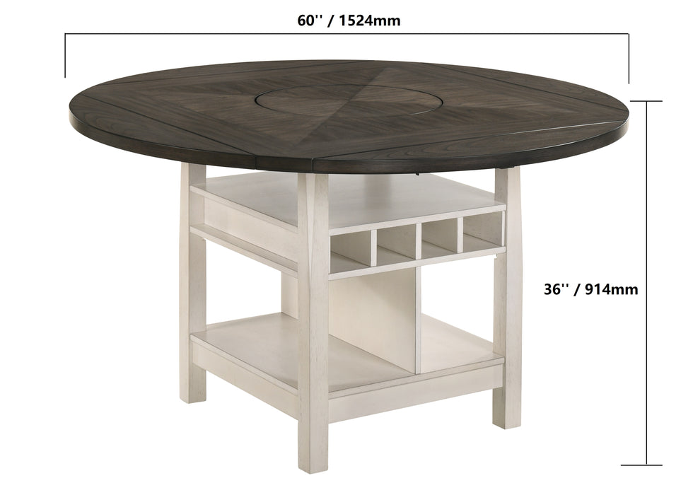 CONNER CHALK GREY COUNTER HEIGHT TABLE TOP