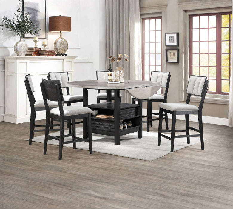CLINE COUNTER HEIGHT TABLE TOP-LIGHT GREY