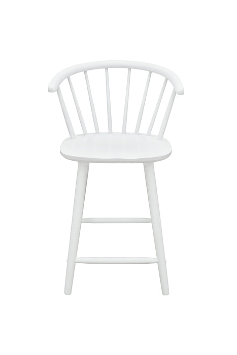 JANNA COUNTER HEIGHT STOOL-WHITE