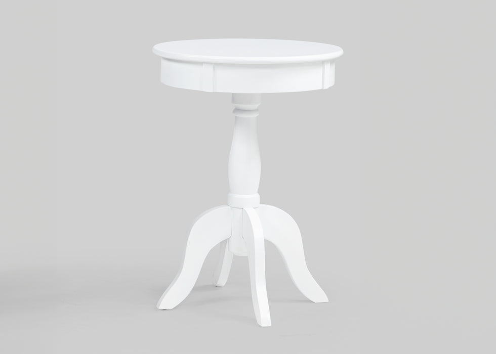 ROMY CHAIRSIDE TABLE WHITE