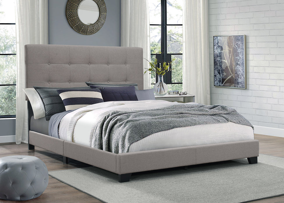 FLORENCE QUEEN BED GREY