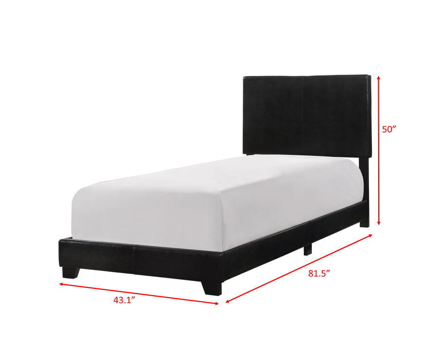 ERIN TWIN BED BLACK