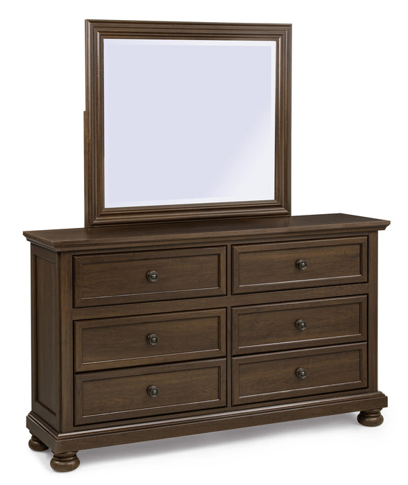 CLARIBELLE DRESSER MIRROR-BROWN