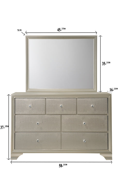 LYSSA DRESSER MIRROR