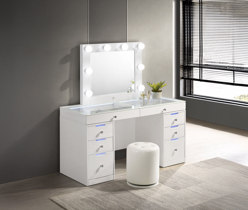 LUXO VANITY TOP W/LED WHITE