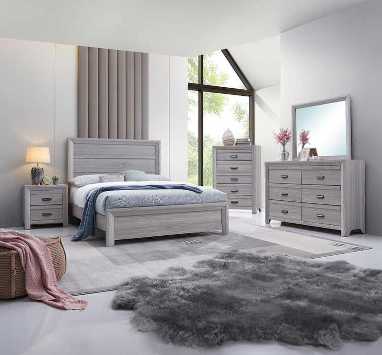 ADELAIDE DRESSER MIRROR DRIFT WOOD