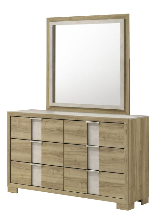 RANGLEY DRESSER MIRROR - DRIFTWOOD