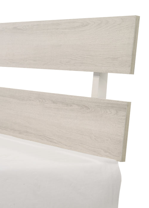 ATTICUS FULL PLATFORM BED IN 1 BOX WHITE