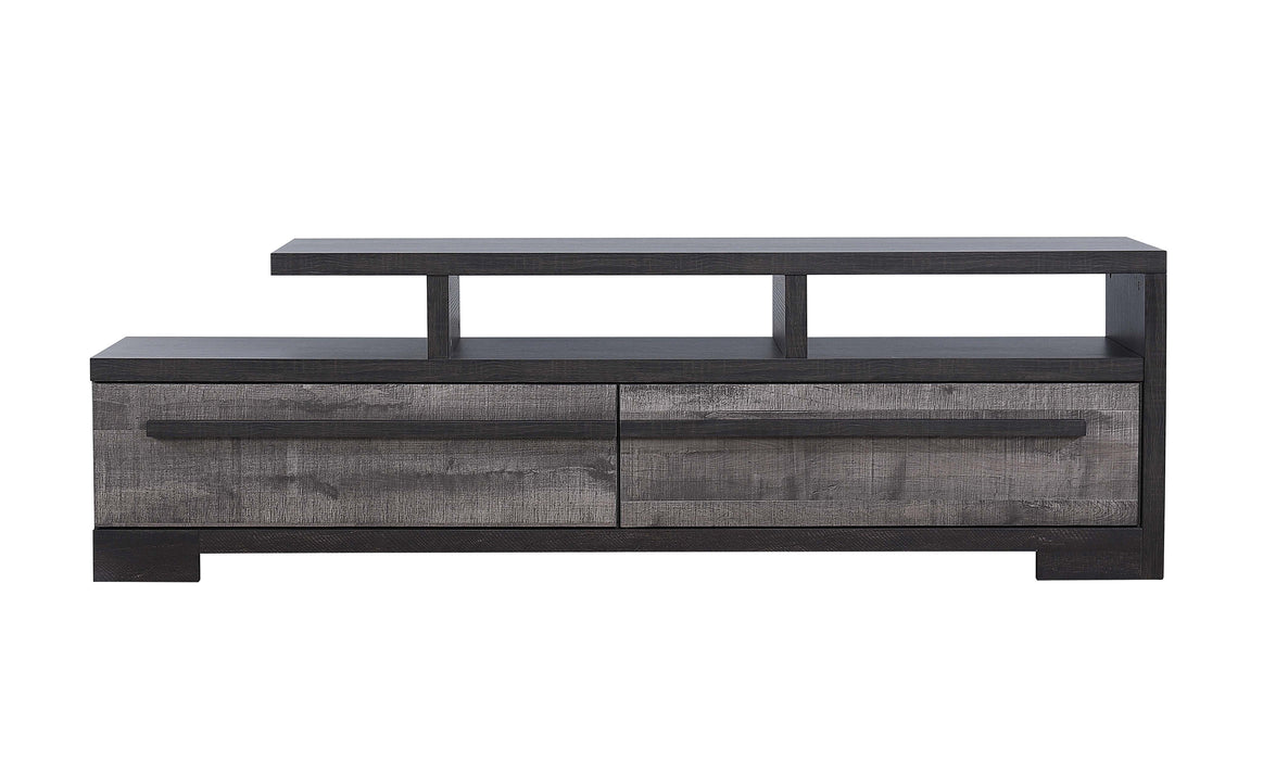 REMINGTON TV STAND GRAY/EBONY