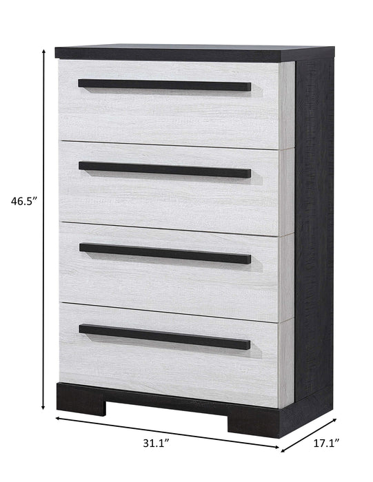 REMINGTON CHEST CHALK/EBONY