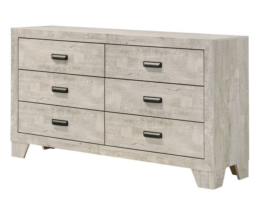 MILLIE DRESSER- WHITE