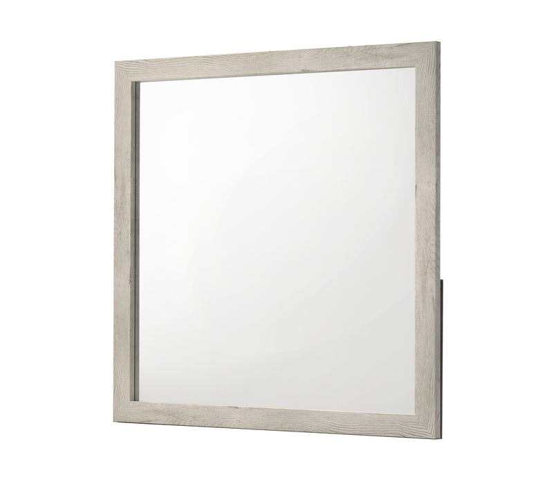 MILLIE DRESSER MIRROR-WHITE