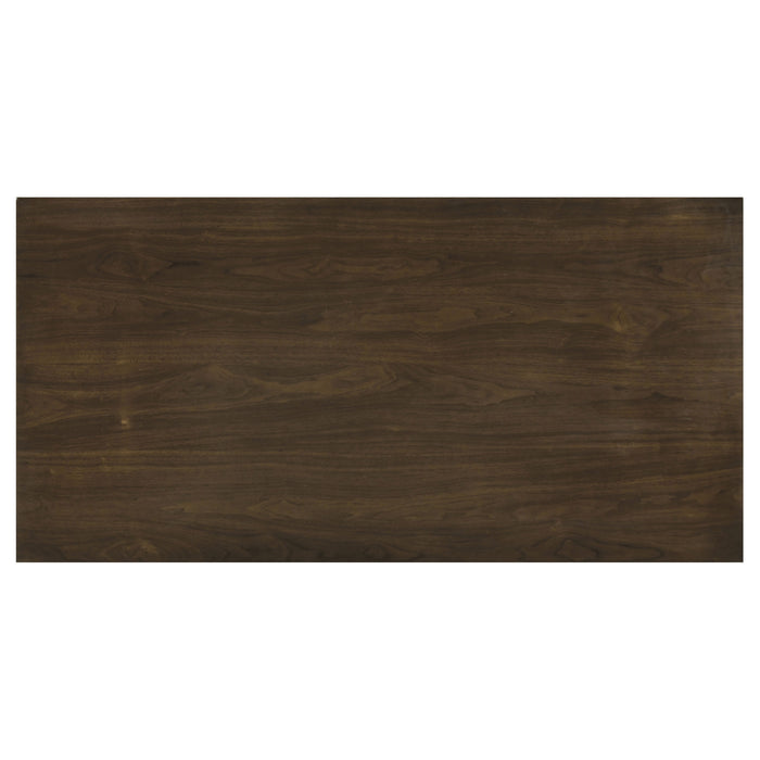Decker 7-piece 70-inch Counter Height Dining Set Cream and Walnut