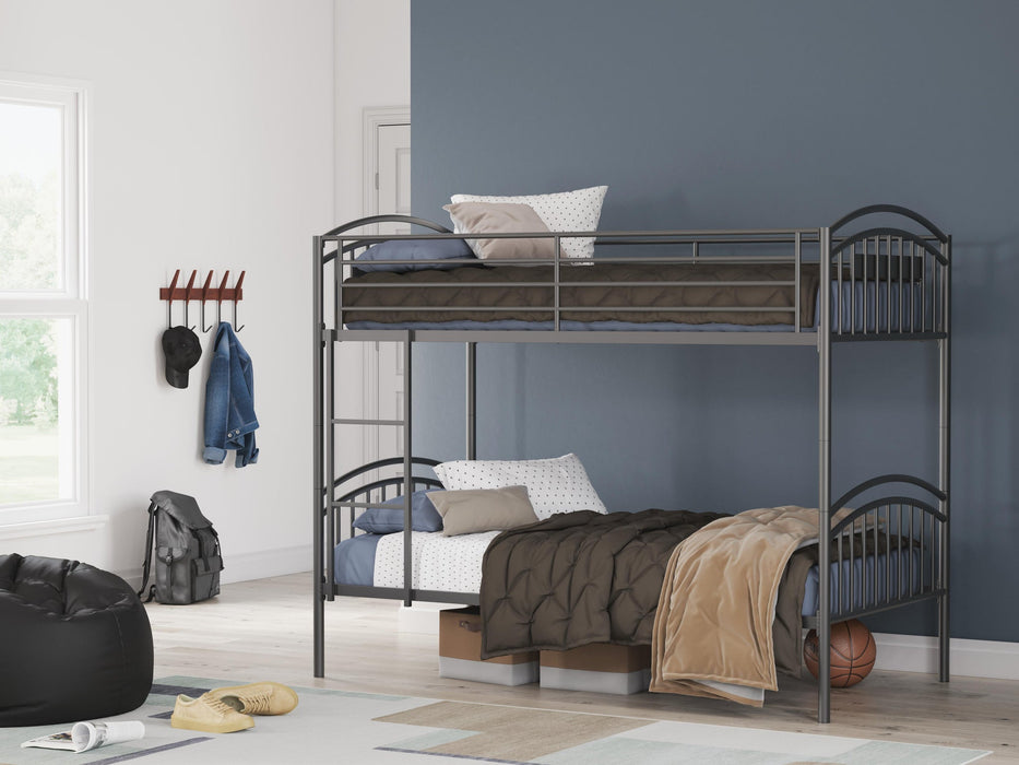Lanceburg Twin/Twin Bunk Bed w/Ladder