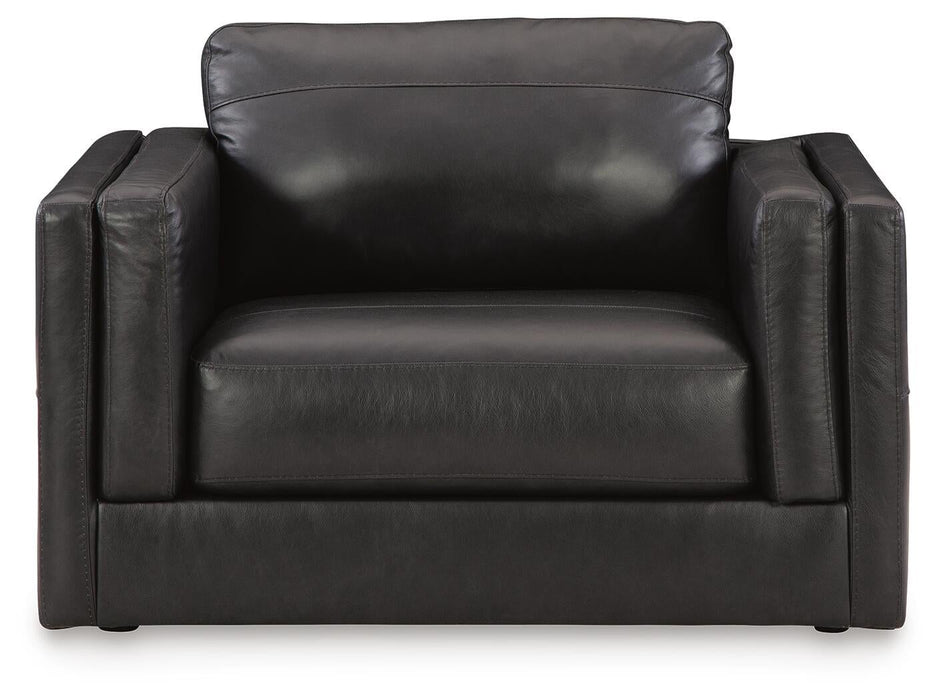 Amiata Chair and Ottoman