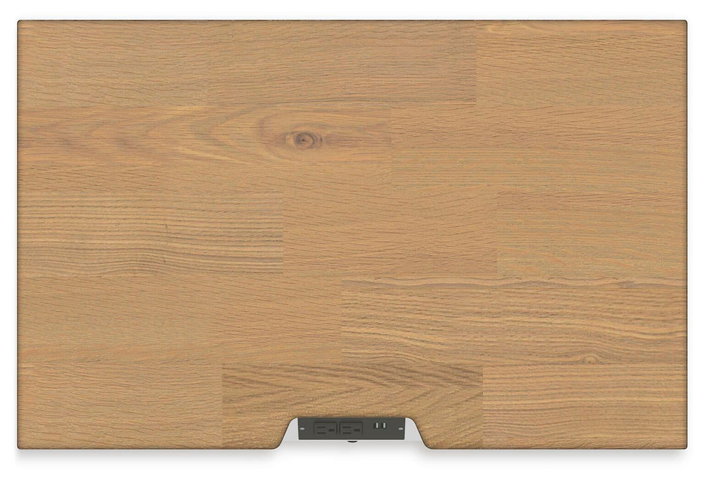 Ashbryn California King Panel Storage Bed, Dresser, Mirror, Chest and Nightstand