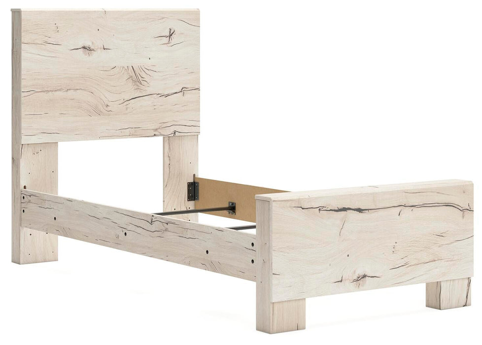Lawroy Twin Panel Bed, Dresser, Mirror, Chest and Nightstand