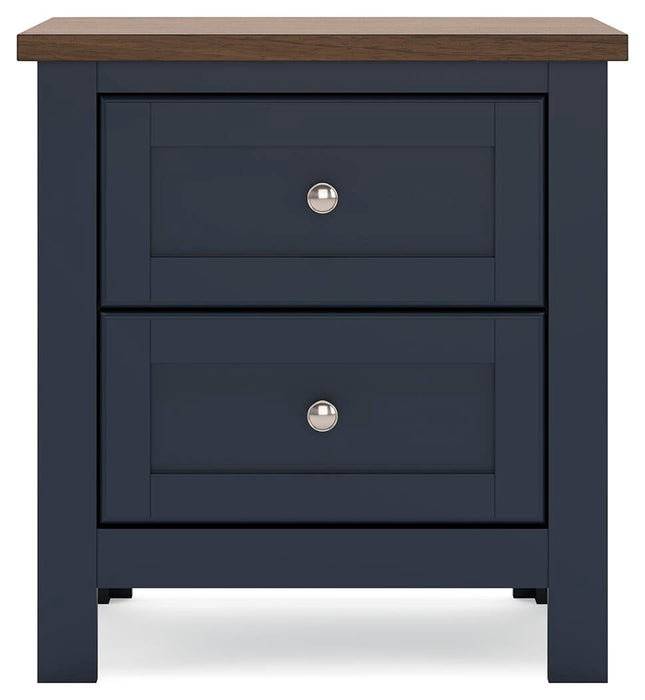 Landocken Full Panel Bed, Dresser, Mirror and Nightstand