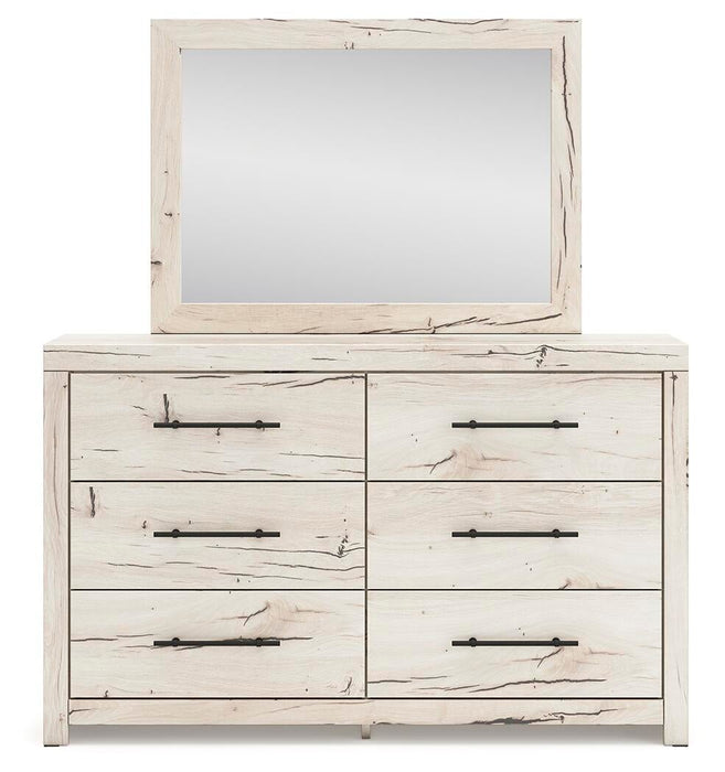 Lawroy Full Panel Storage Bed, Dresser, Mirror, Chest and Nightstand
